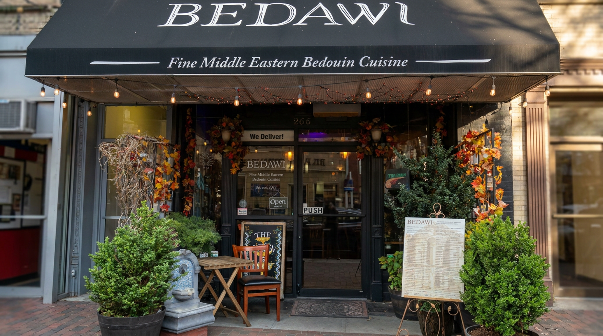 A Jordanian kitchen in Windsor Terrace