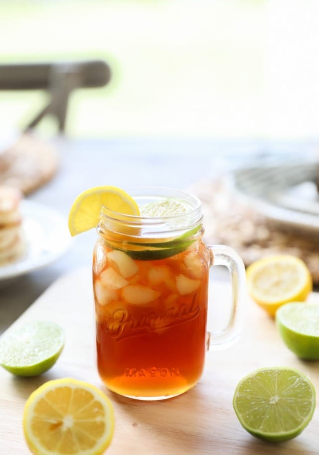 Iced Lemon Tea.