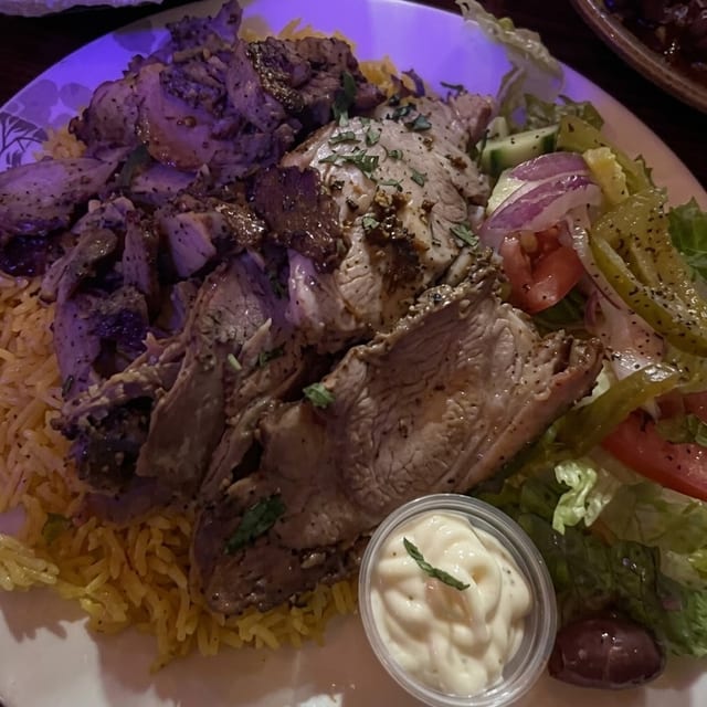 Leg of Lamb Platter.